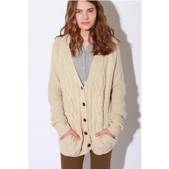 Urban Outfitters Sweaters - urban outfitters chunky knit cardigan